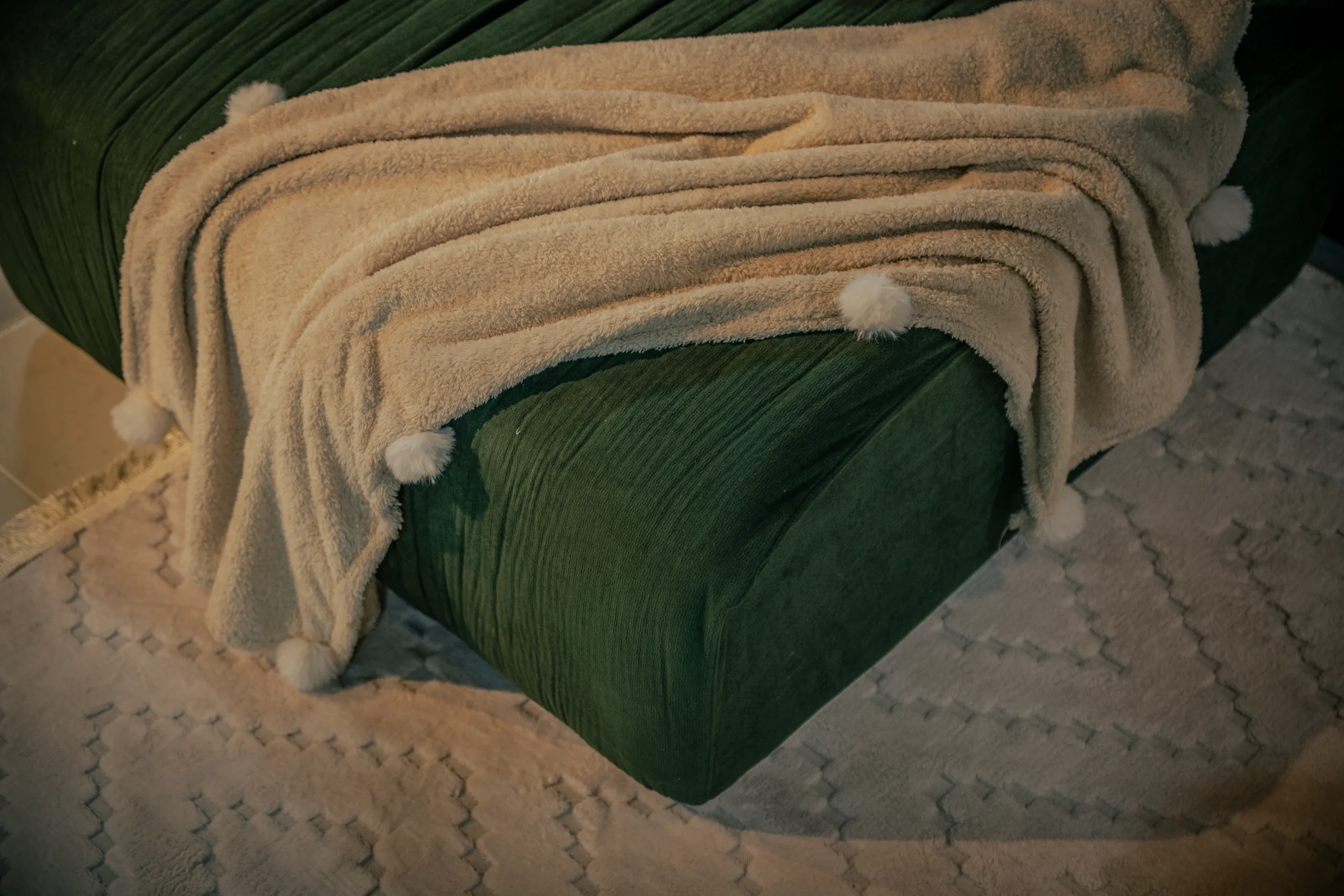 Olive L-Shape Sofa view 3